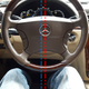 In red: the centerline of the steering wheel. In blue: the centerline of the driver’s body - A little difference makes a big difference